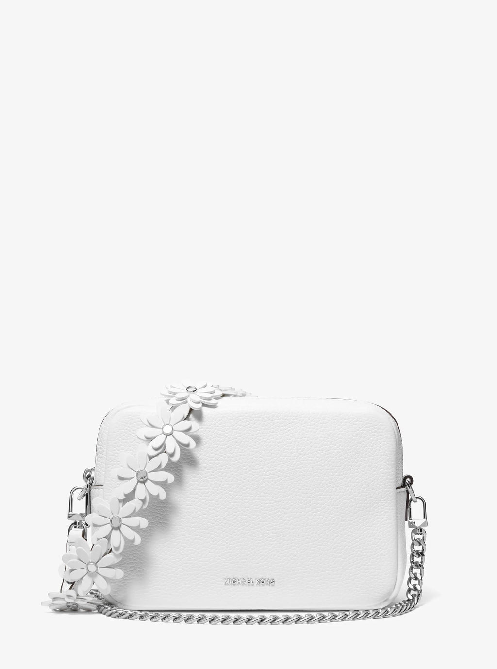 Michael Kors Bryant Medium Pebbled Leather Camera Crossbody Bag Bag