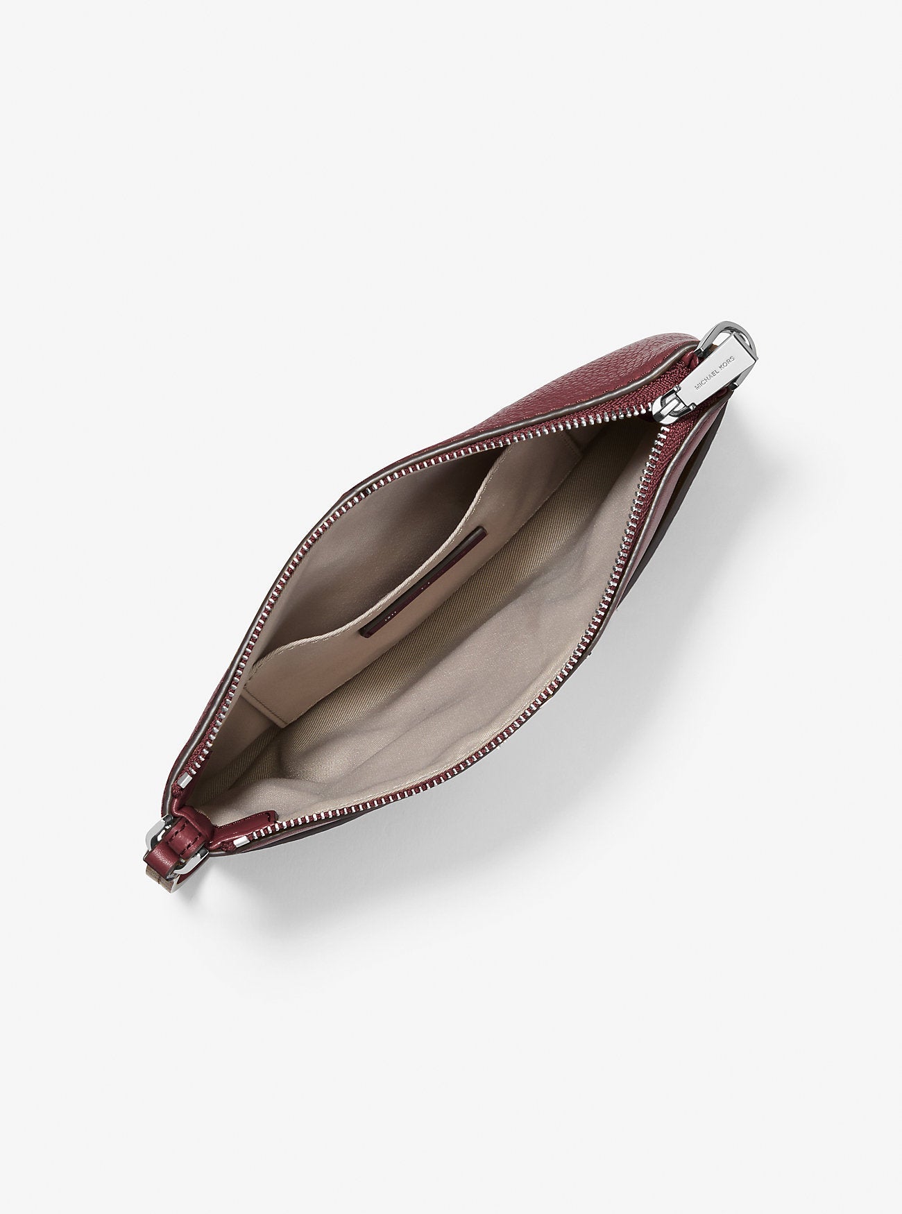 Michael Kors Jet Set Medium Pebbled Leather Convertible Wristlet