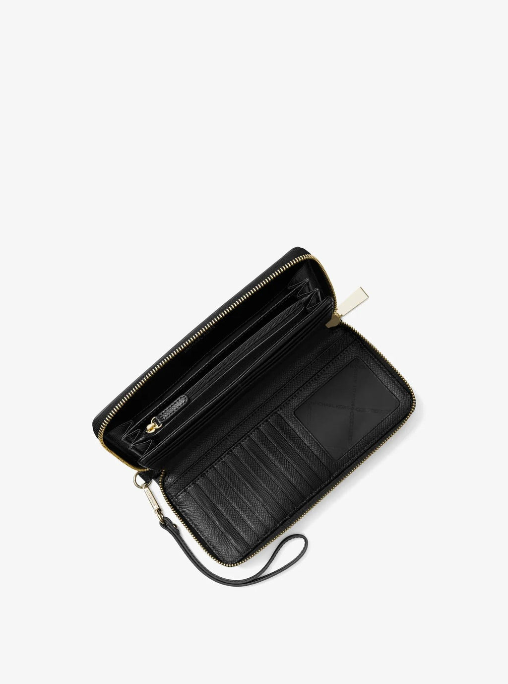 Michael Kors Leather Continental Wristlet