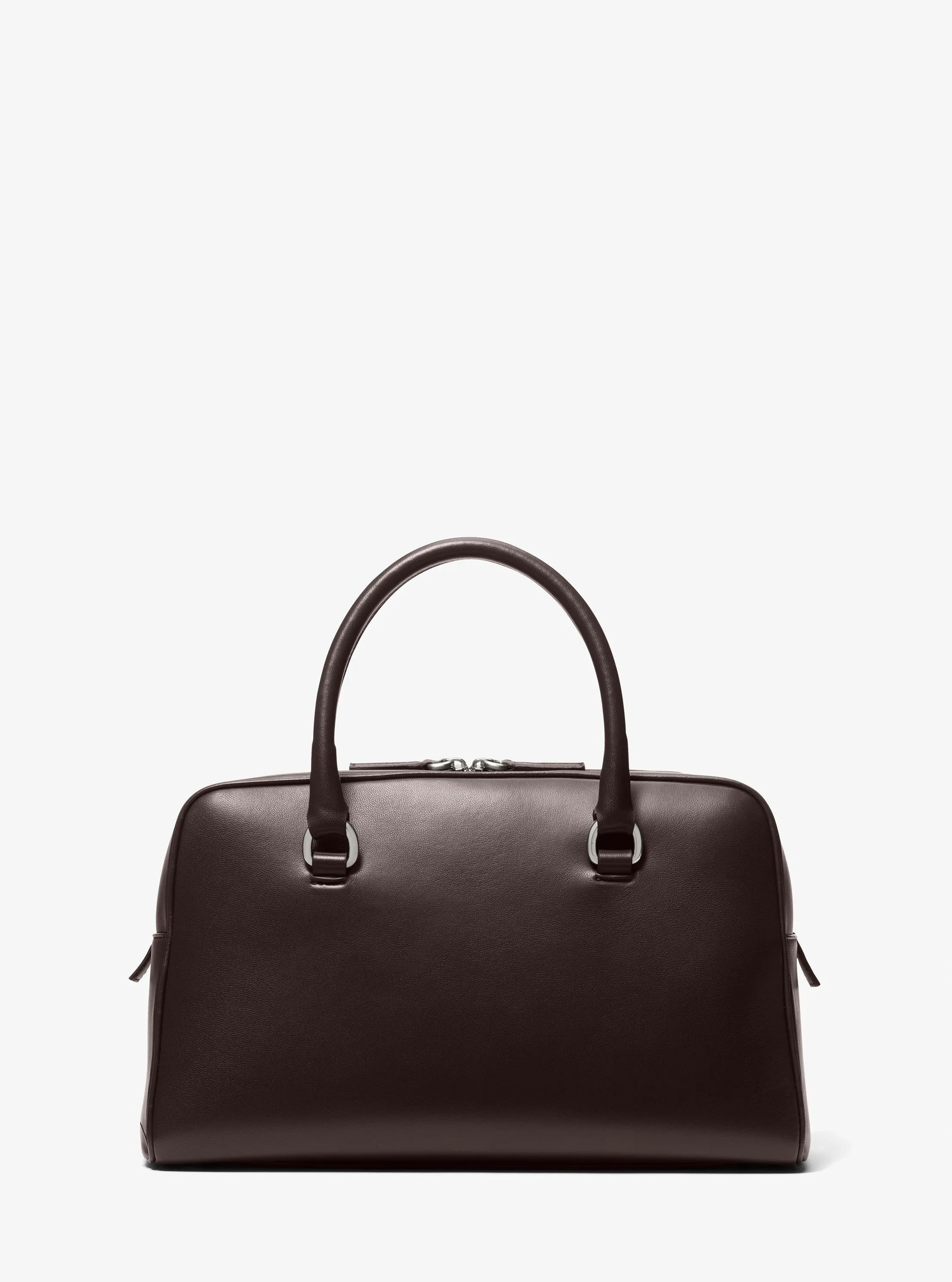 Michael Kors Kasia Medium Leather Satchel
