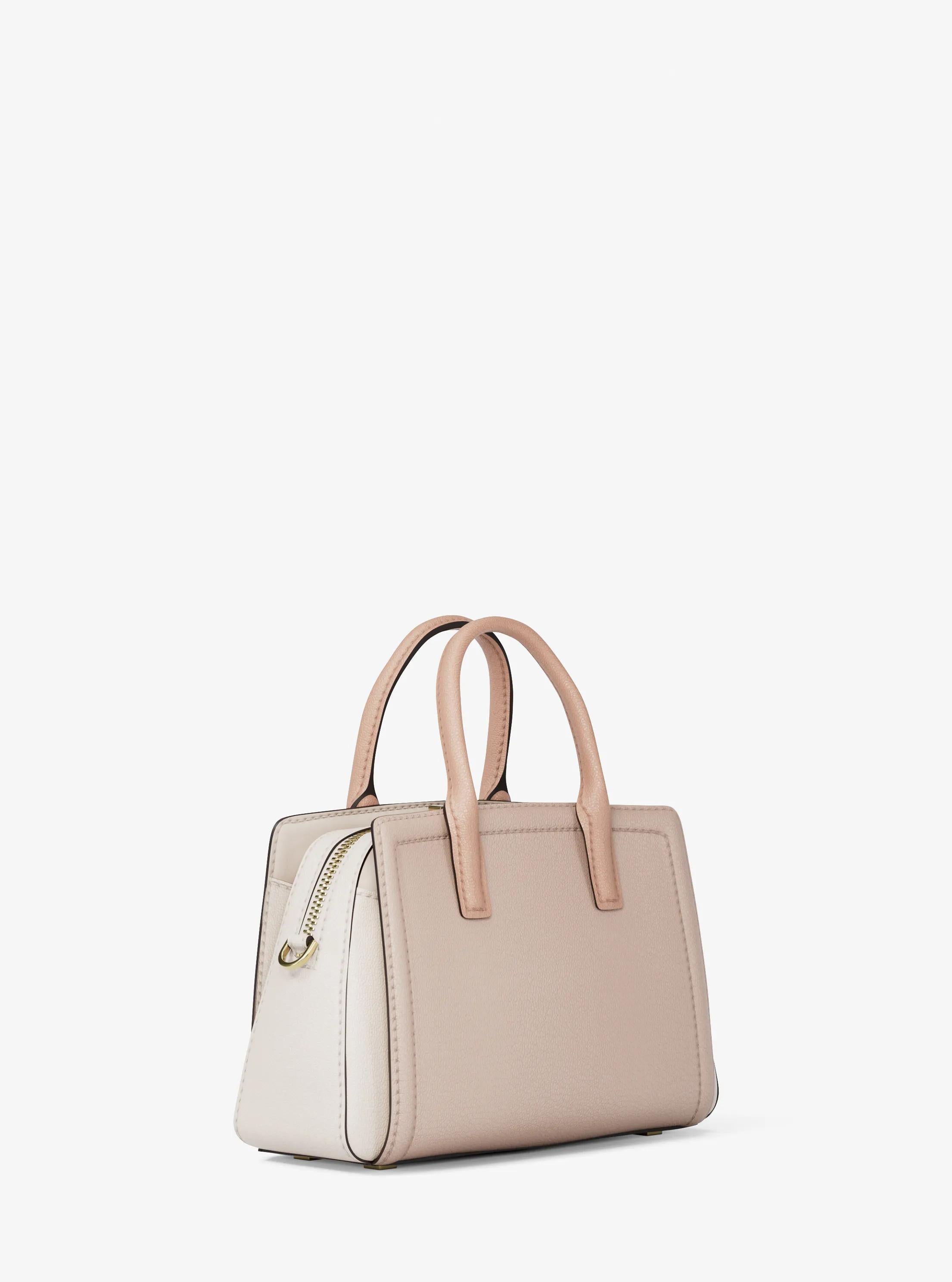Michael Kors Laila Extra-Small Color-Block Leather Crossbody Bag Bag
