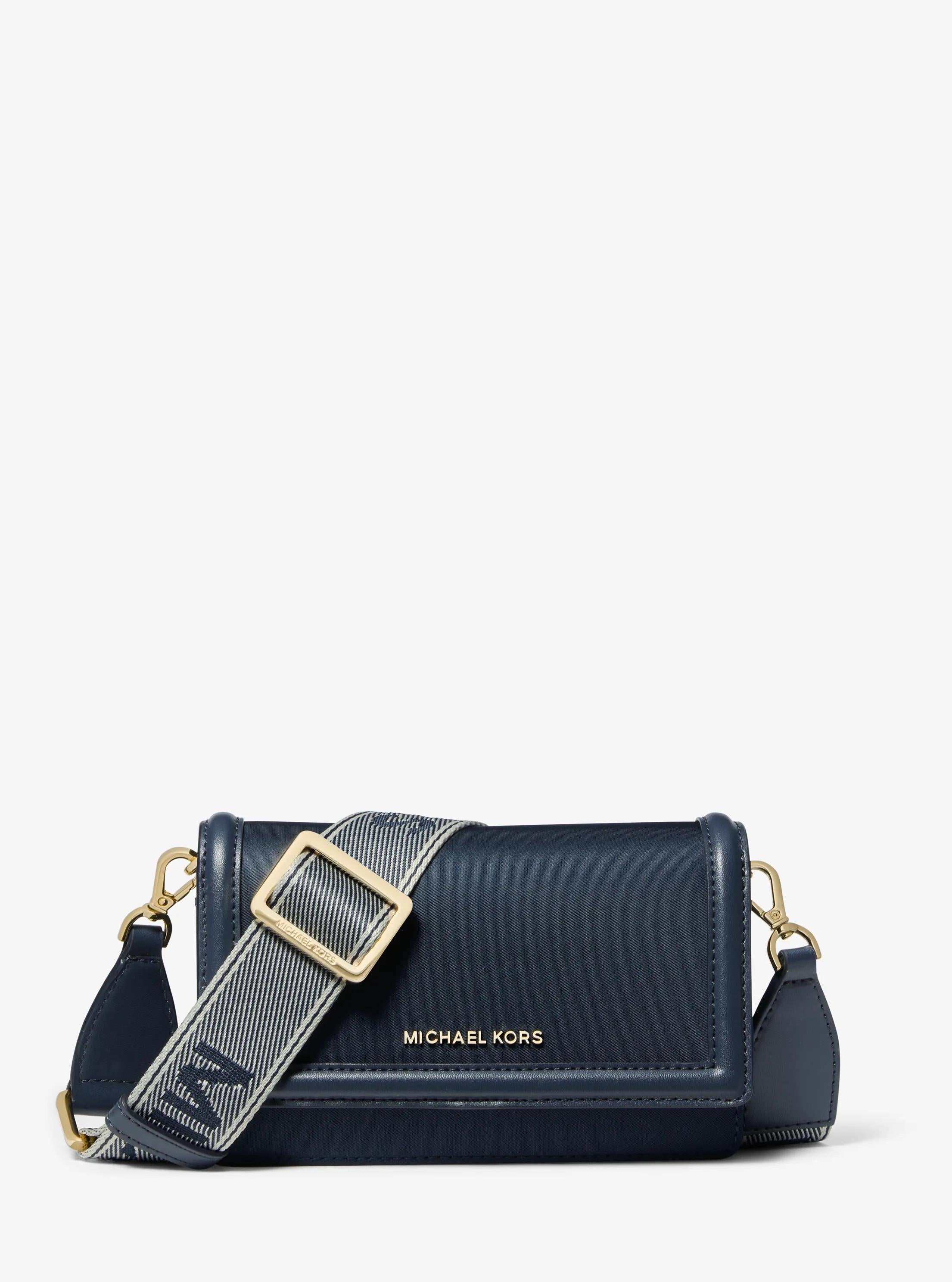 Michael Kors Jet Set Small Nylon Gabardine Phone Crossbody Bag Bag Bag