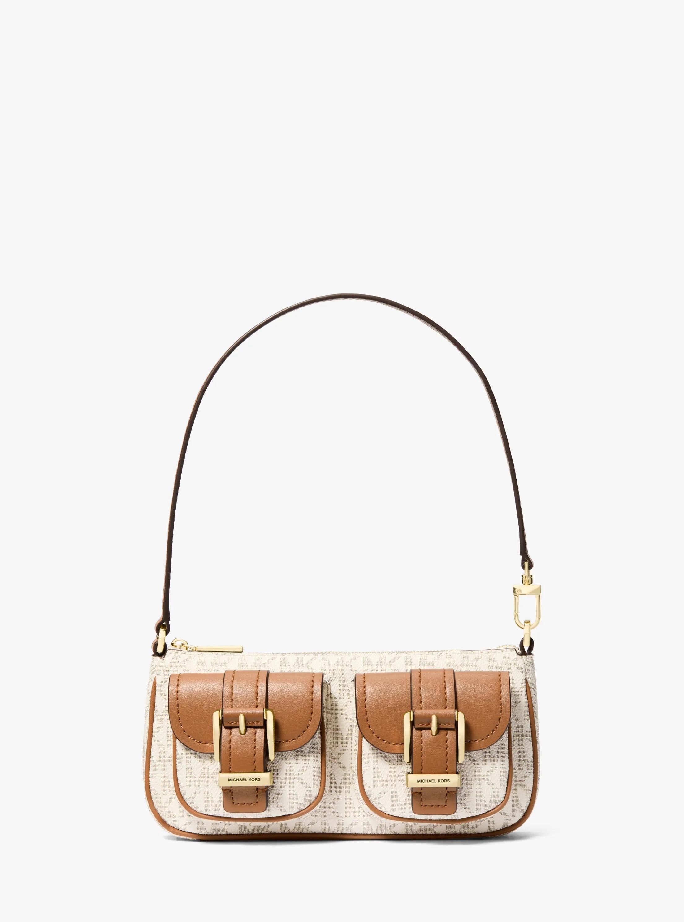 Michael Kors Zoe Small Signature Signature Logo Pochette