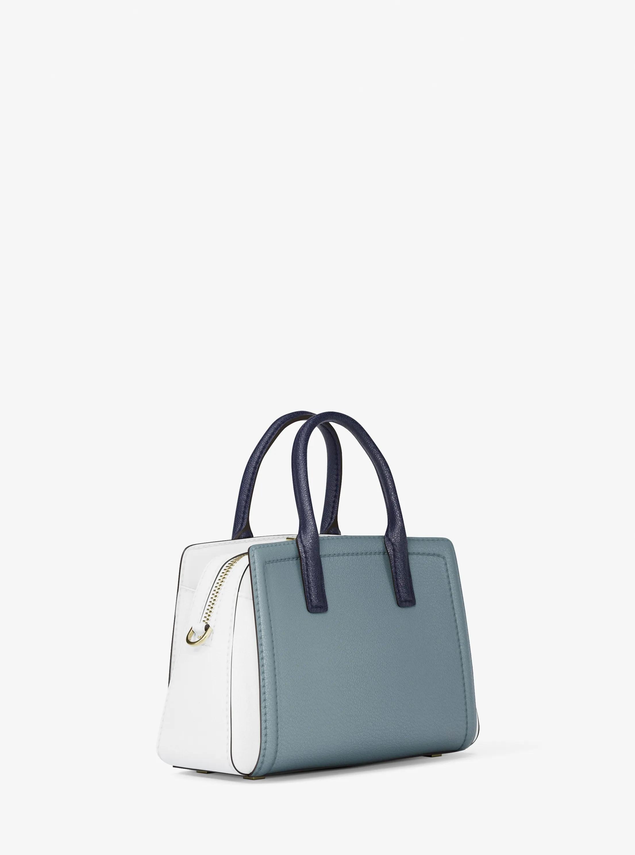 Michael Kors Laila Extra-Small Color-Block Leather Crossbody Bag Bag