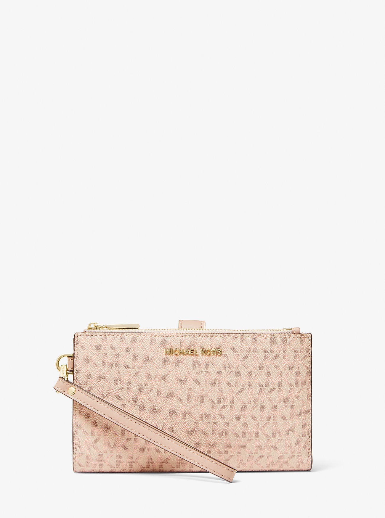 Michael Kors Adele Signature Logo Smartphone Wallet