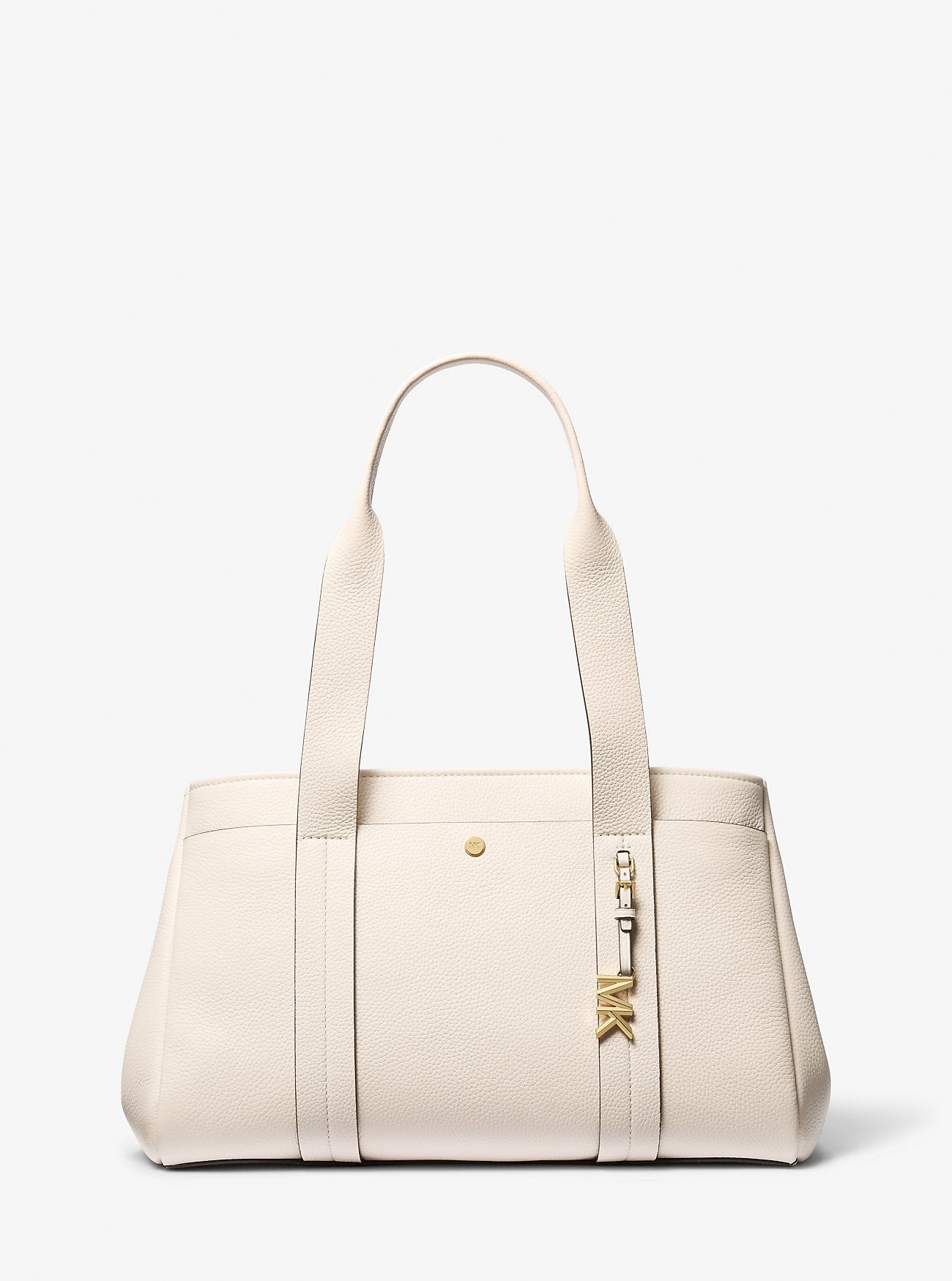 Michael Kors Romee Large Pebbled Leather Tote Bag Work Shoulder Bag