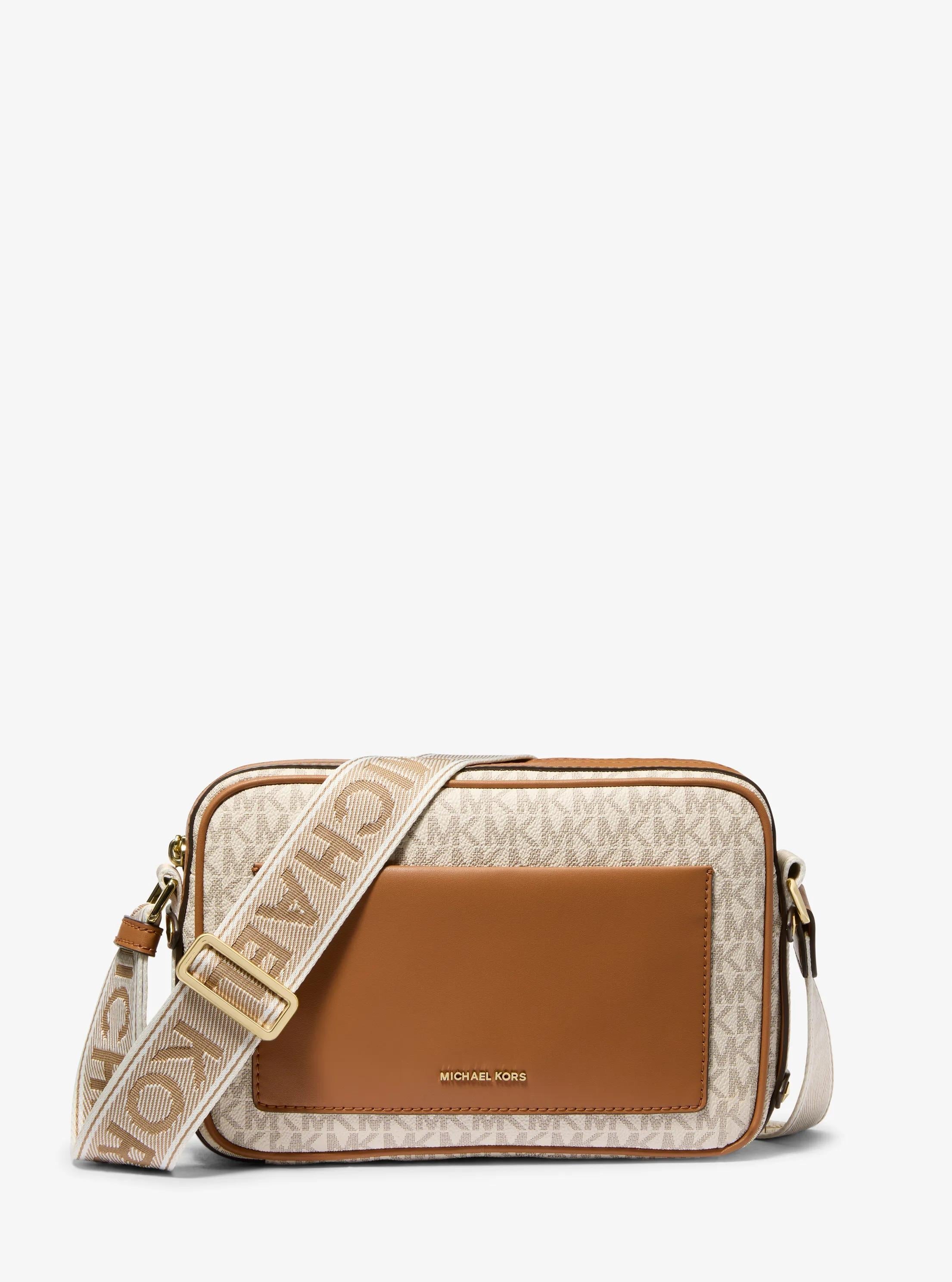 Michael Kors Maeve Large Signature Signature Logo Crossbody Bag Bag
