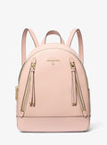 Michael Kors Brooklyn Medium Pebbled Leather Backpack Travel School Bag