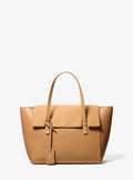 Michael Kors Sophia Hand-Stitched Pebbled Leather Satchel