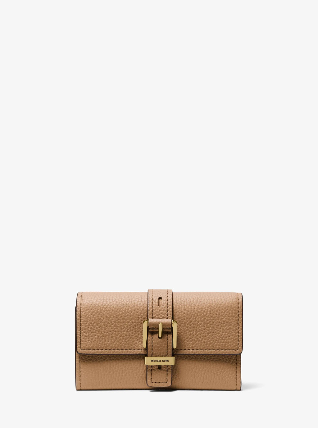 Michael Kors Nolita Medium Pebbled Leather Tri-Fold Wallet