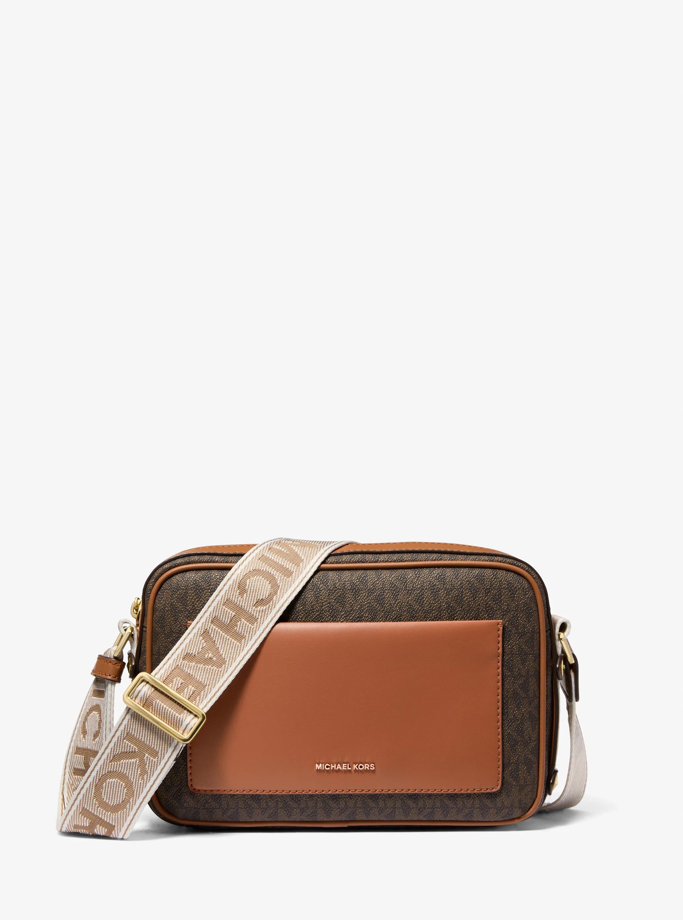 Michael Kors Maeve Large Signature Signature Logo Crossbody Bag Bag