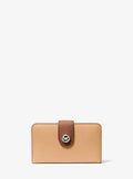 Michael Kors MK Pop Charm Medium Pebbled Leather Wallet
