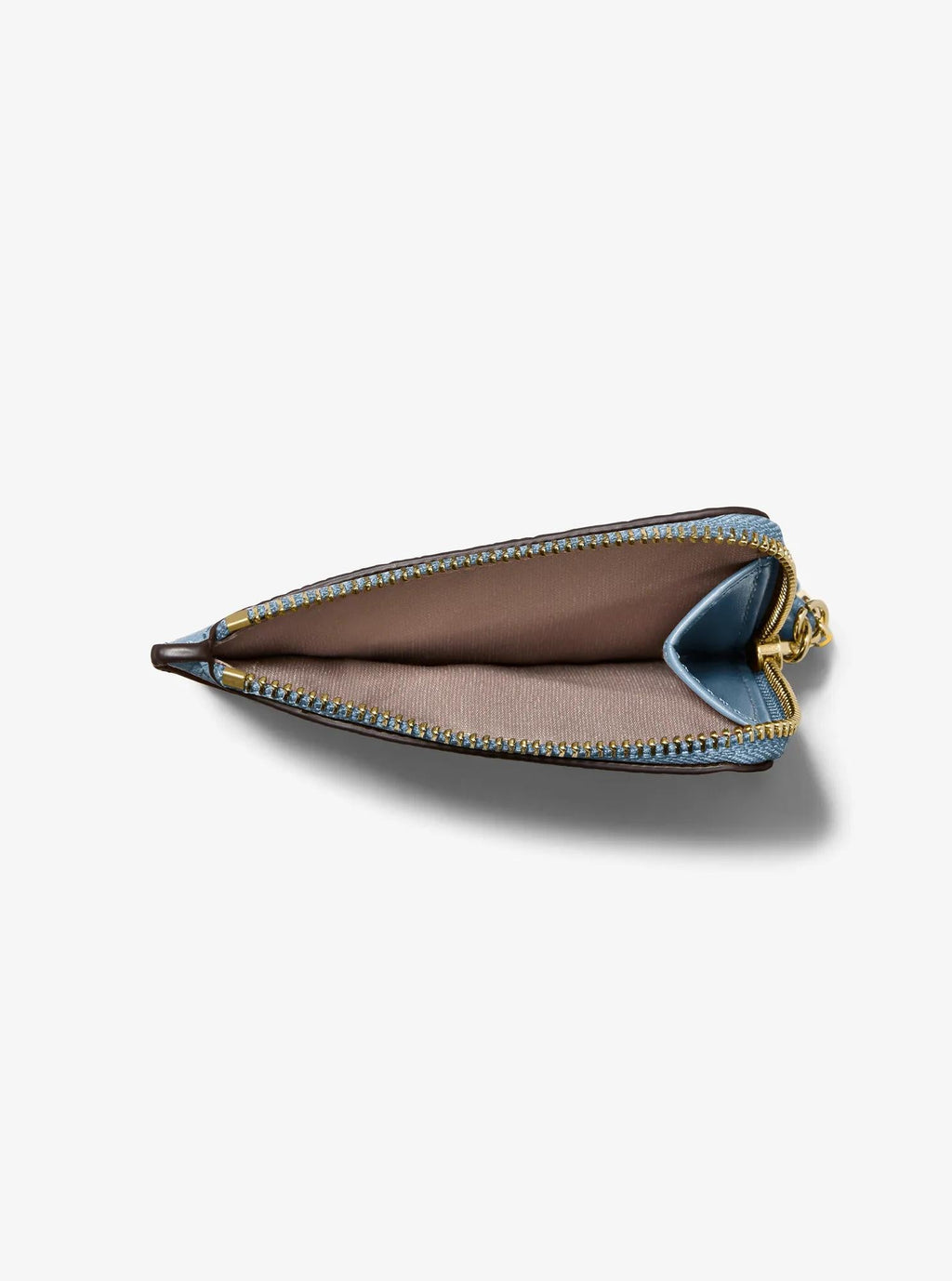 Michael Kors Jet Set Small Pebbled Leather Card Case Wristlet