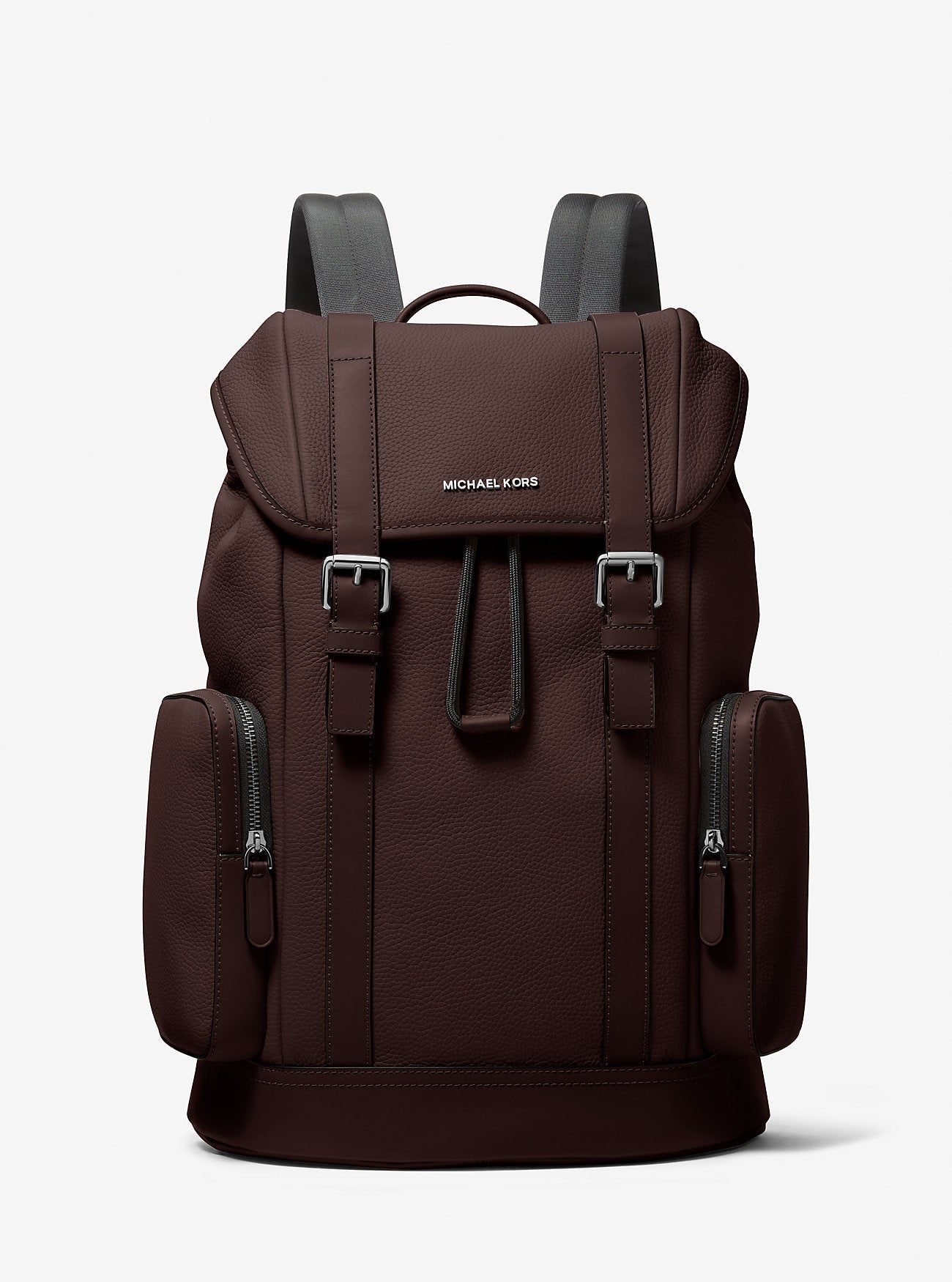 Michael Kors Hudson Pebbled Leather Backpack Travel School Bag