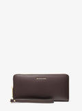 Michael Kors Jet Set Travel Large Leather Continental Wallet