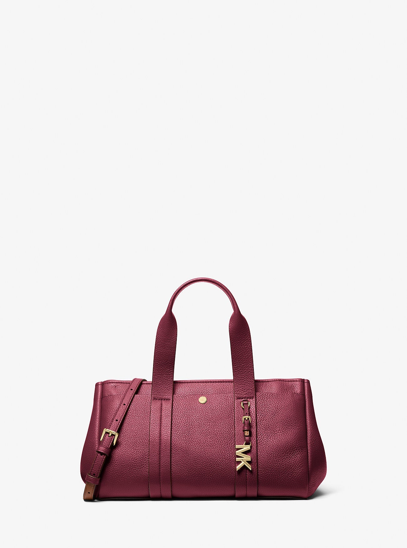 Michael Kors Romee Small Pebbled Leather Satchel