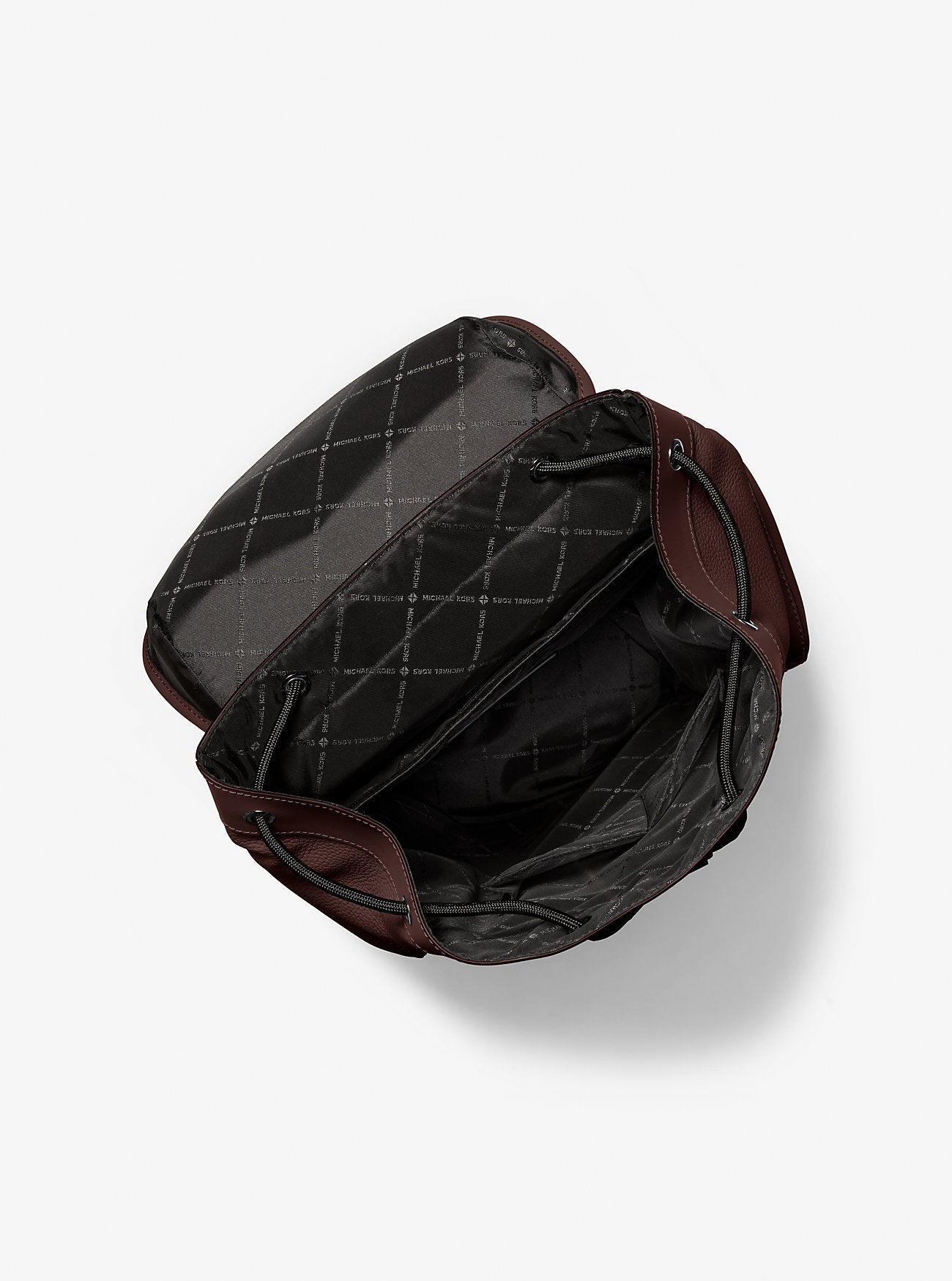 Michael Kors Hudson Pebbled Leather Backpack Travel School Bag