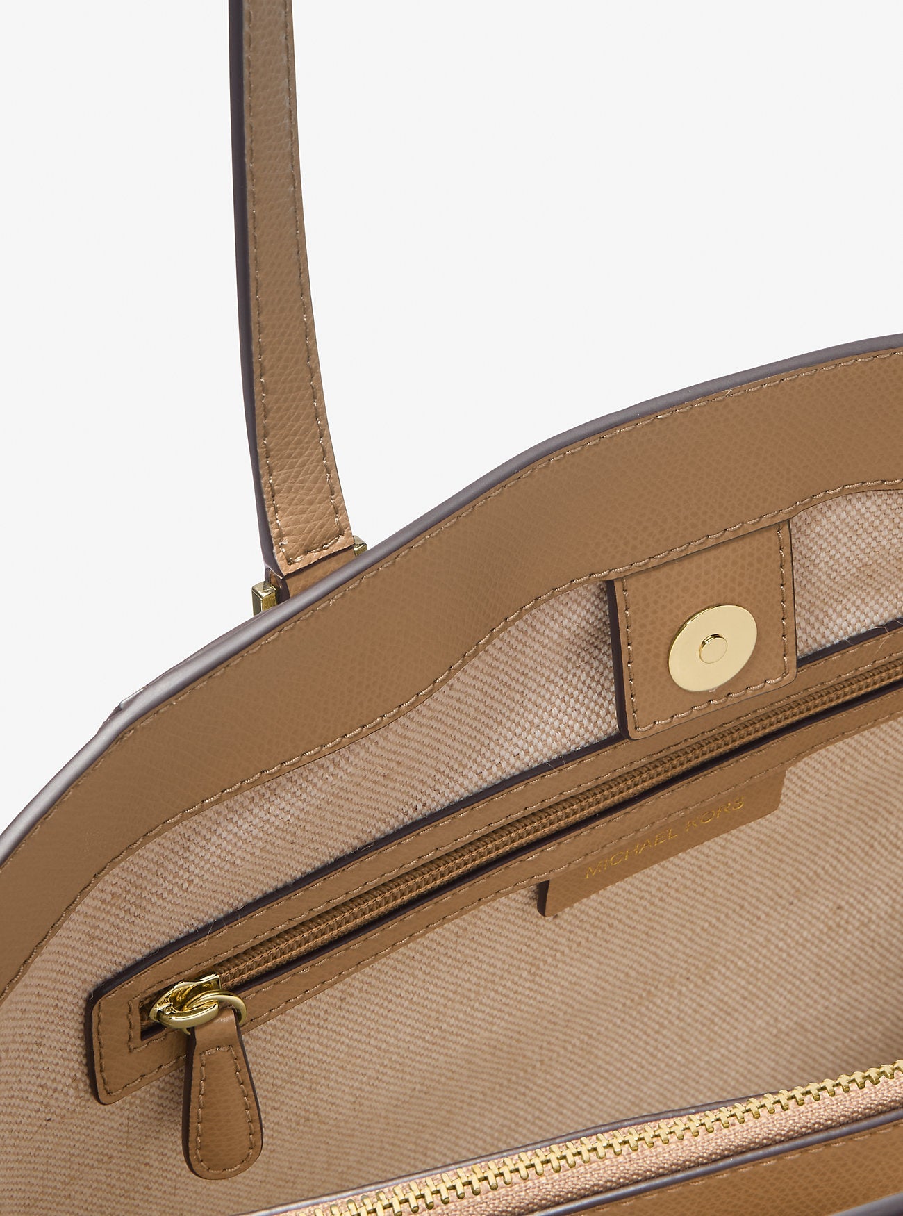 Michael Kors Taryn Large Signature Signature Logo and Leather Tote Bag Work Shoulder Bag