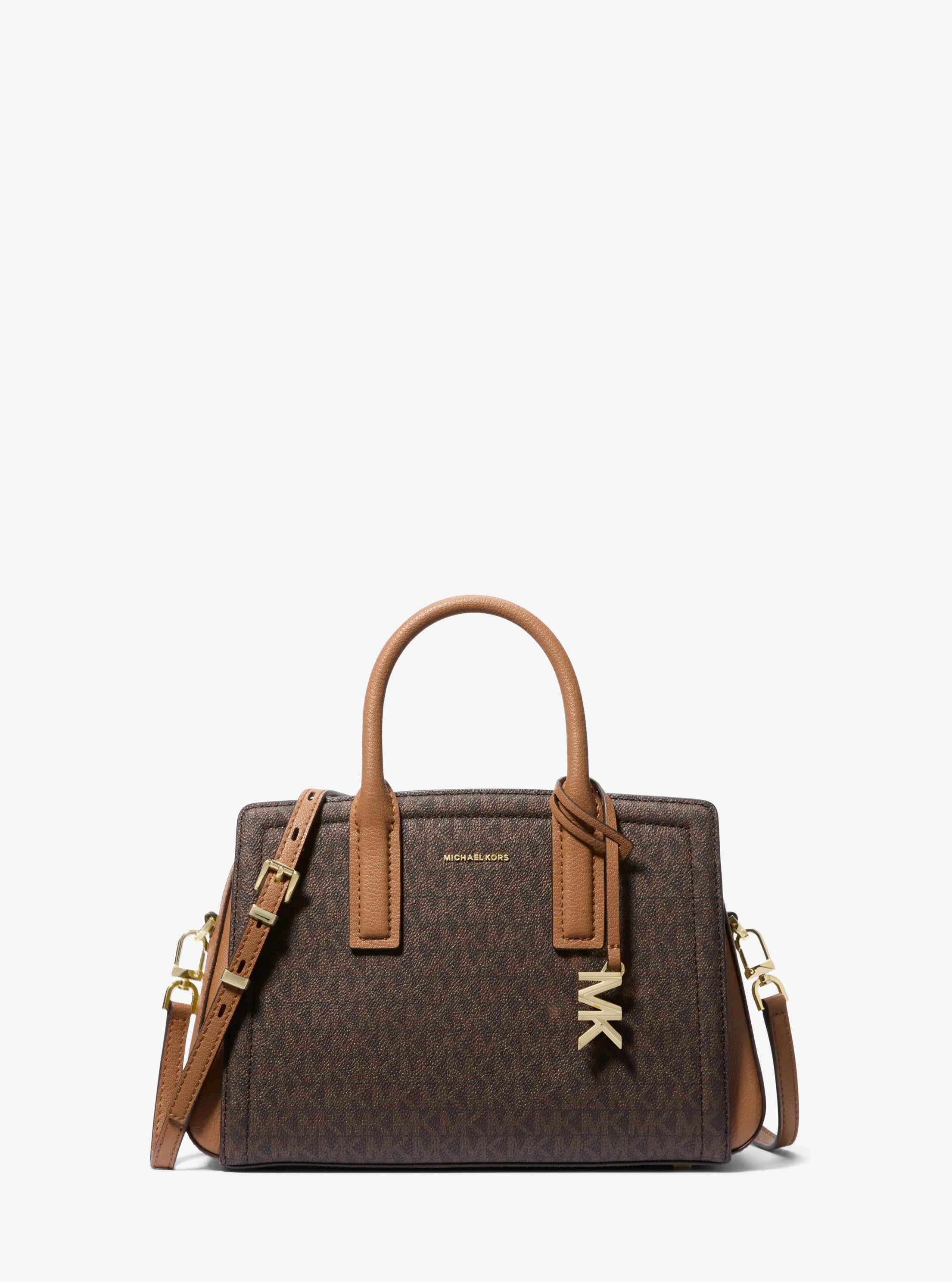 Michael Kors Laila Small Signature Signature Logo Satchel