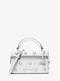 Michael Kors Jana Extra-Small Studded Leather Crossbody Bag Bag