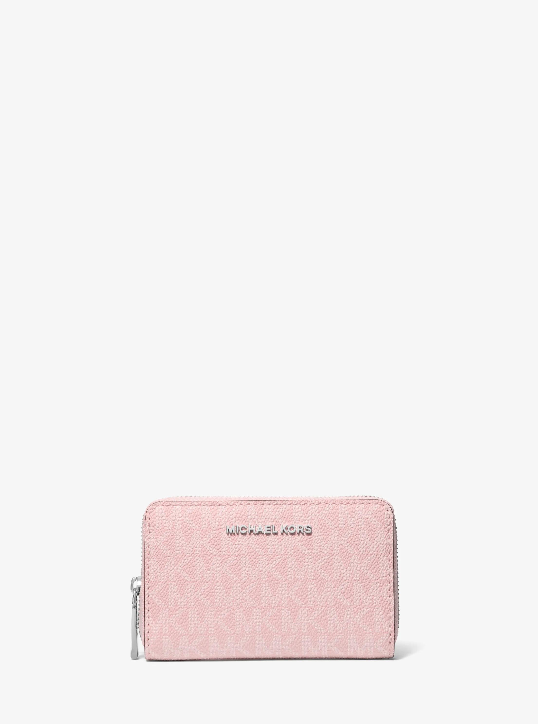Michael Kors Jet Set Small Signature Signature Logo Wallet