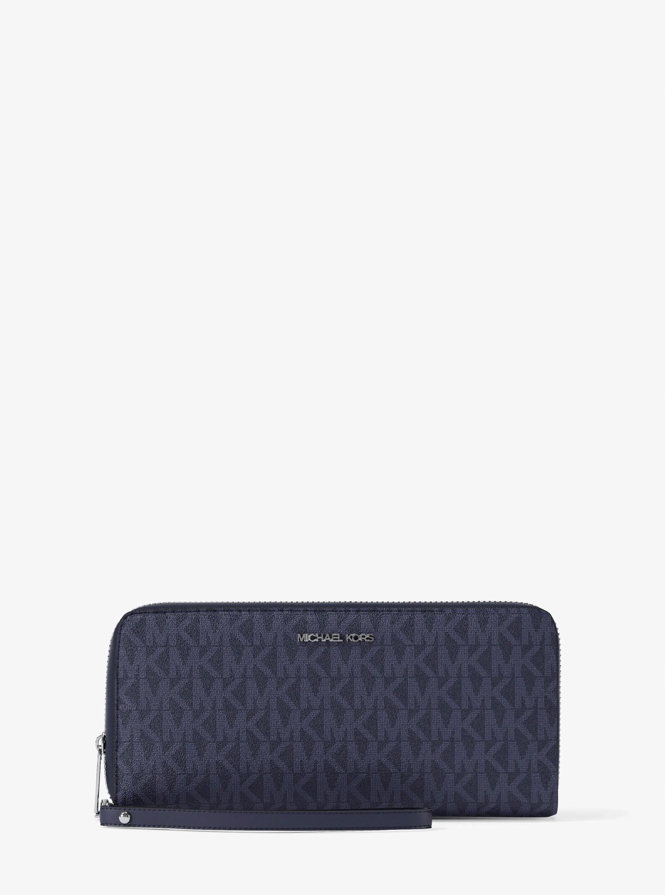 Michael Kors Large Signature Logo Continental Wallet