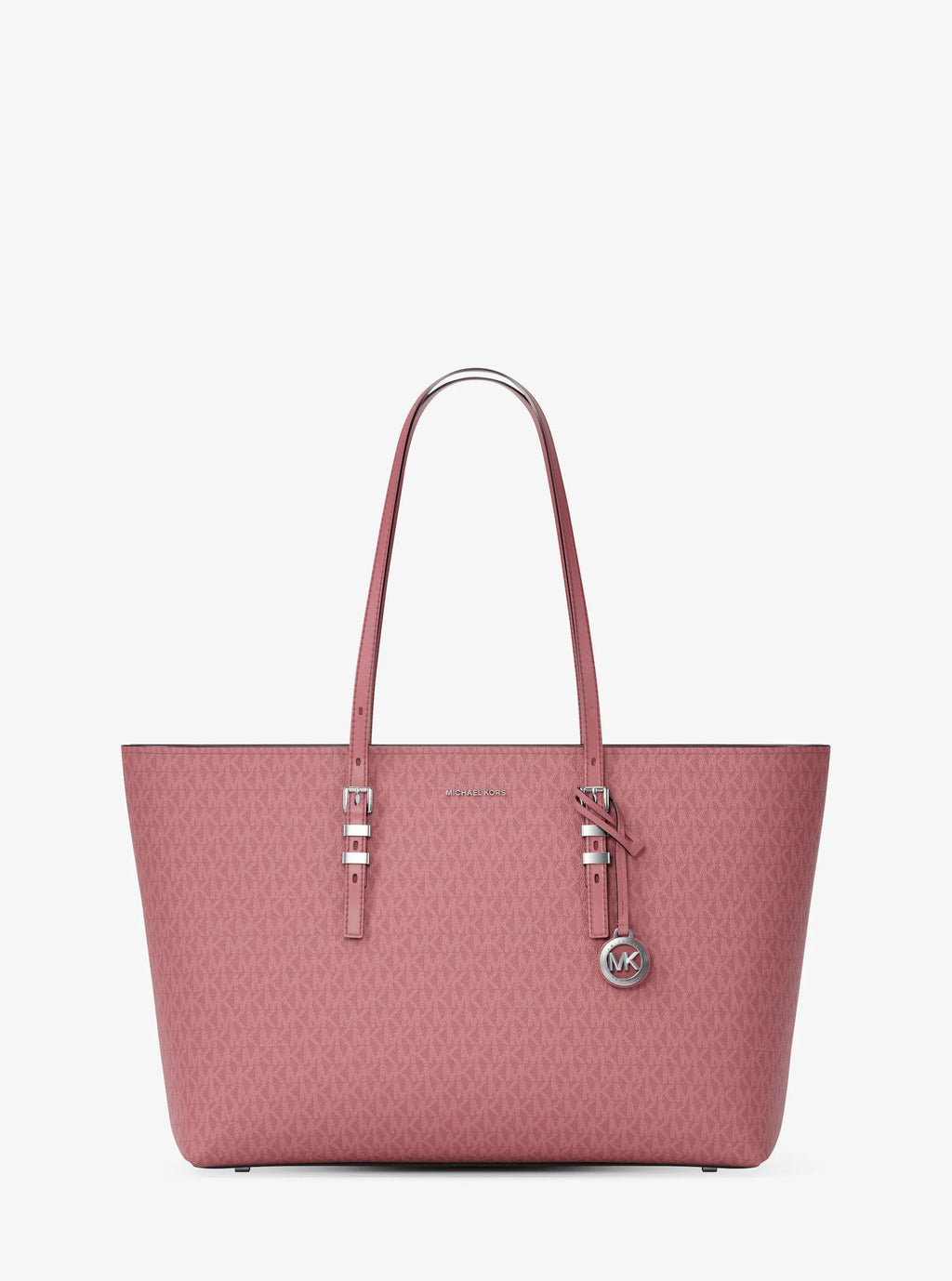 Michael Kors Quinn Large Signature Signature Logo and Leather Tote Bag Work Shoulder Bag