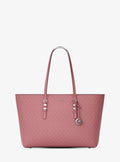 Michael Kors Quinn Large Signature Signature Logo and Leather Tote Bag Work Shoulder Bag