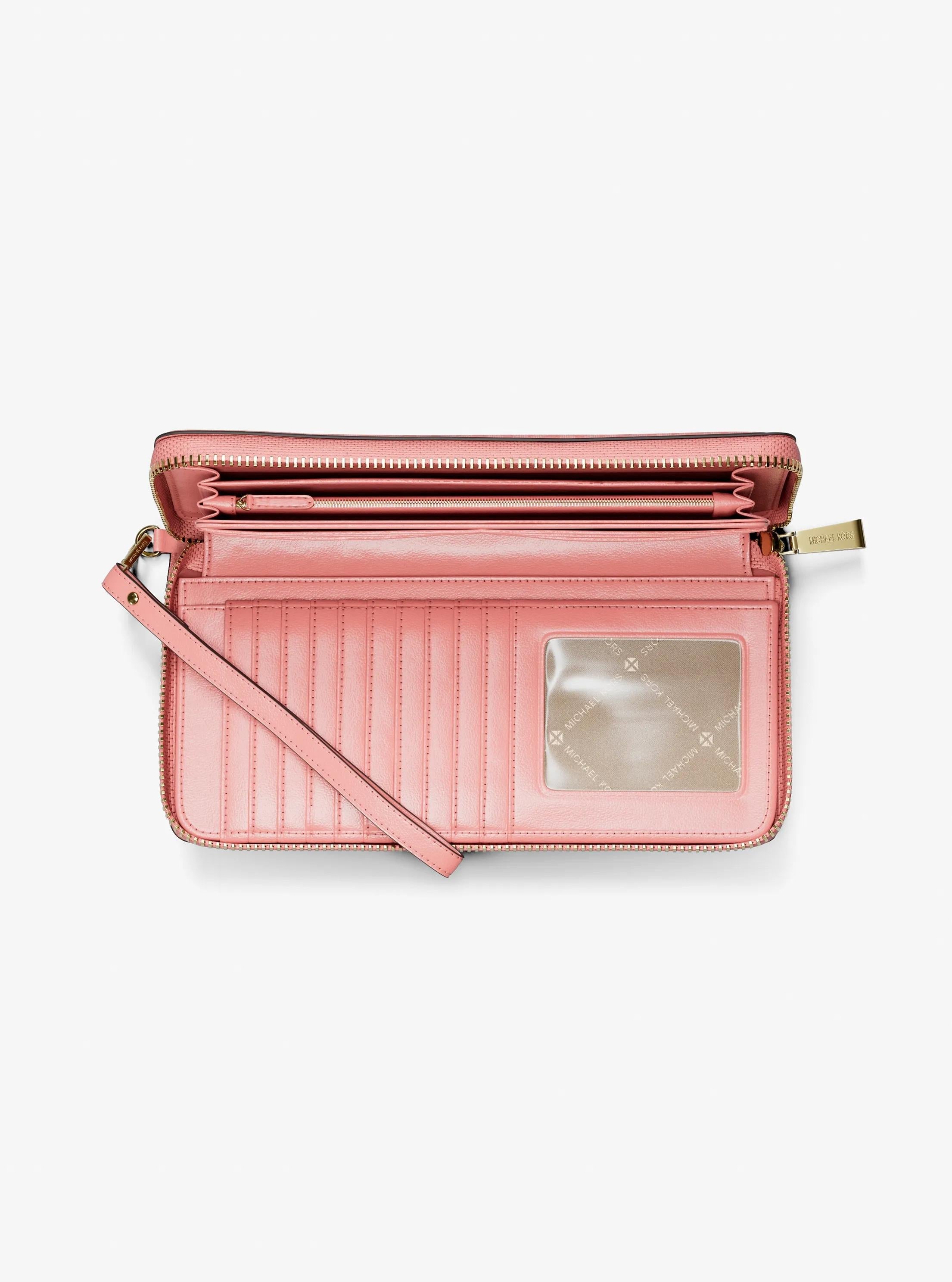 Michael Kors Large Signature Logo Continental Wallet