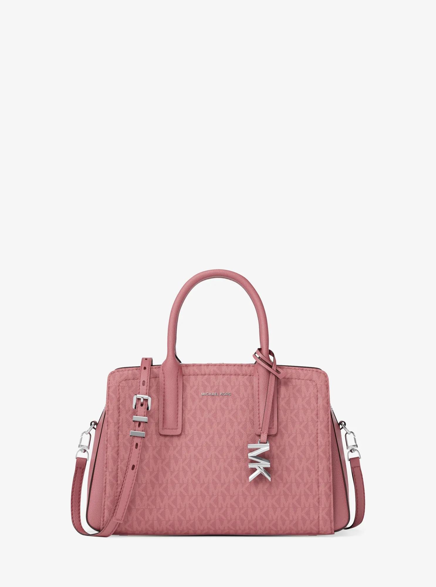 Michael Kors Laila Small Signature Signature Logo Satchel
