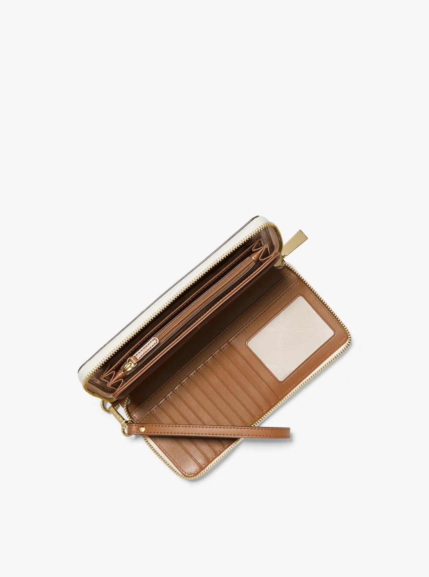 Michael Kors Large Signature Logo Continental Wallet