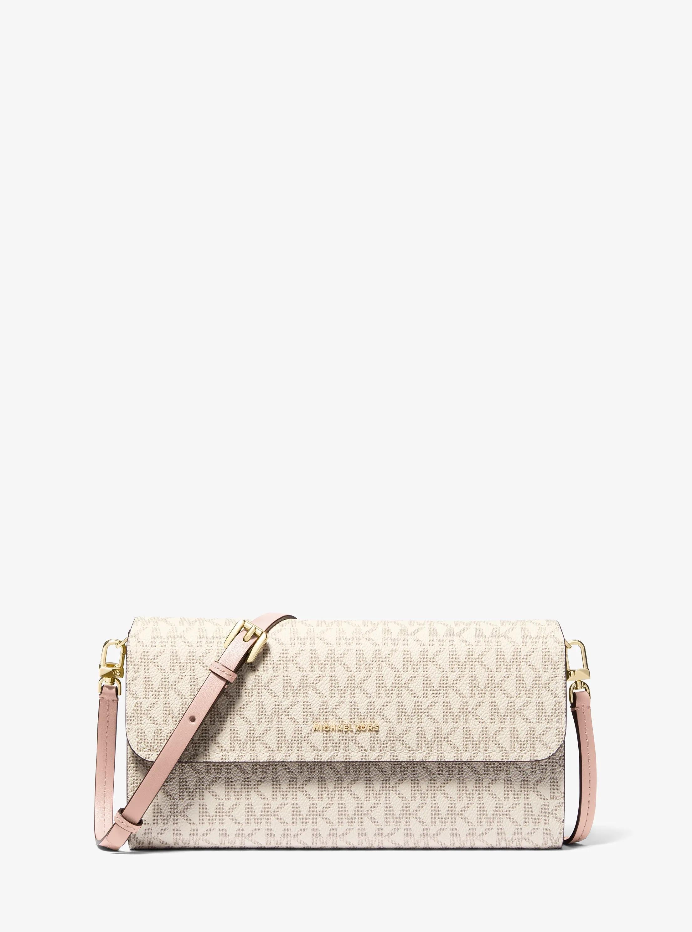 Michael Kors Jet Set Small Signature Signature Logo Phone Crossbody Bag Bag Bag