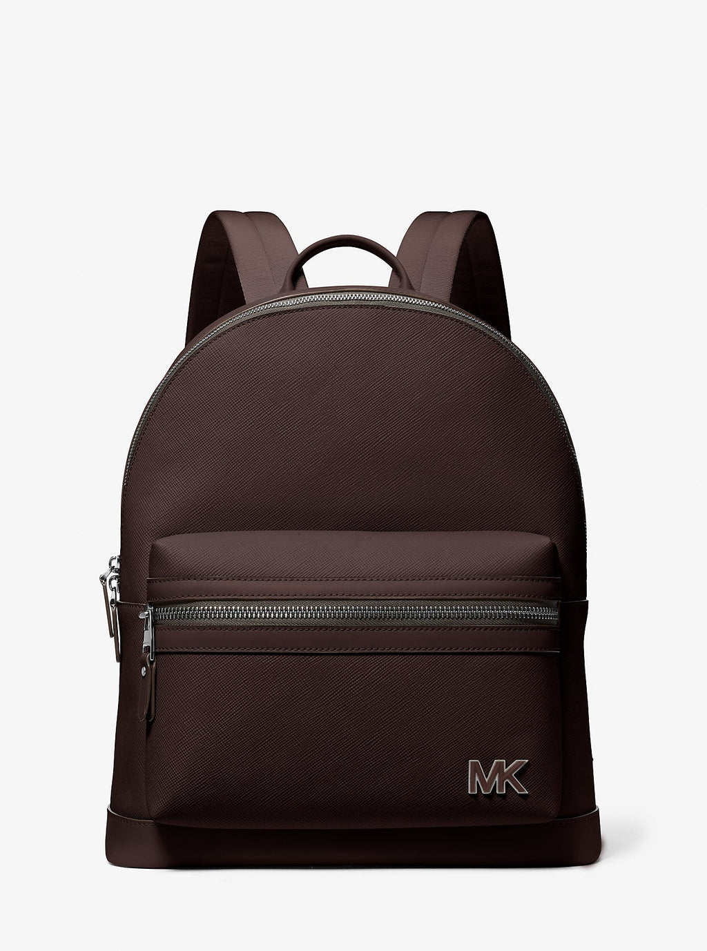 Michael Kors Edison Scratch-Resistant Crossgrain Leather Backpack Travel School Bag