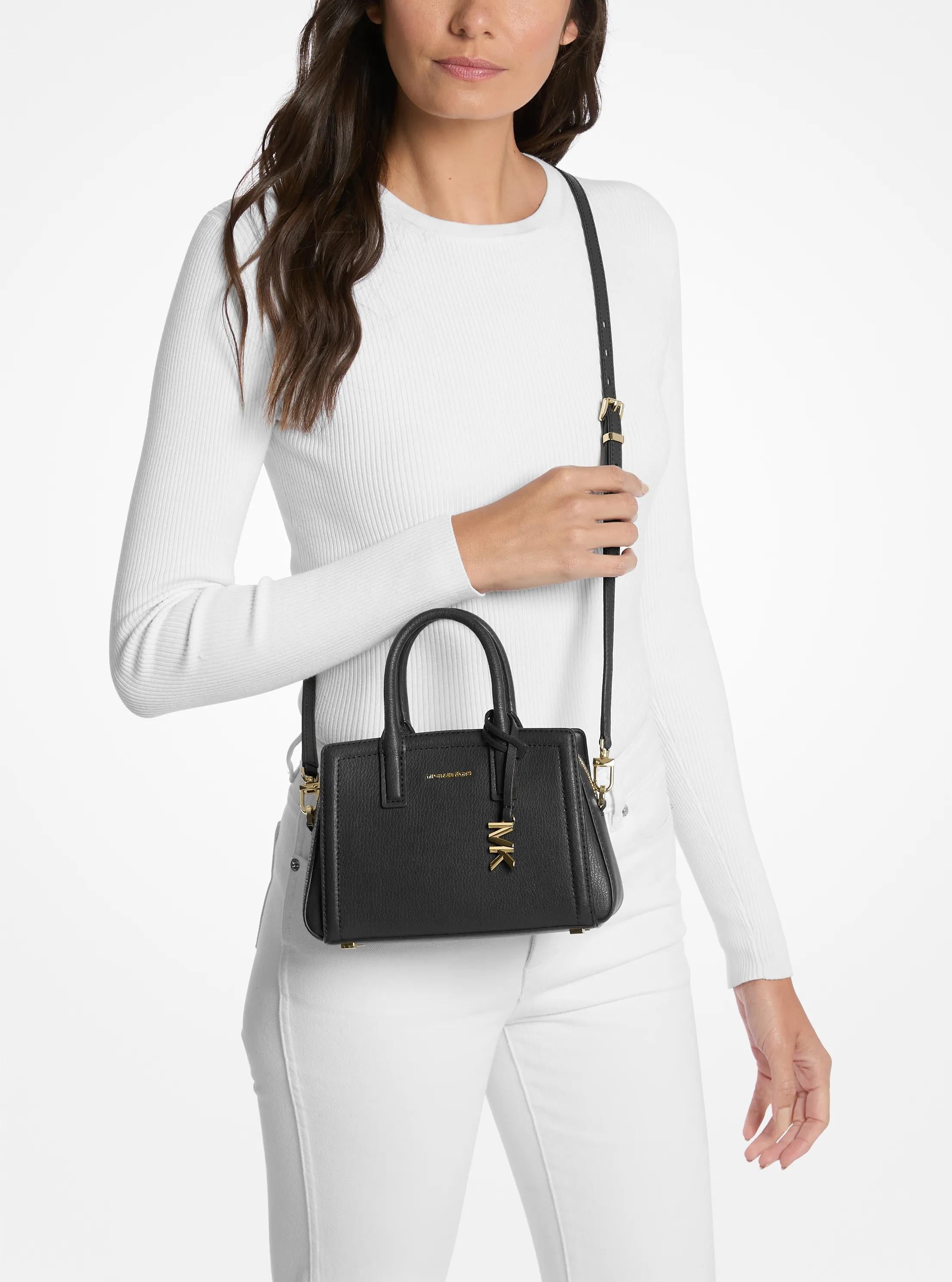 Michael Kors Laila Extra-Small Leather Crossbody Bag Bag