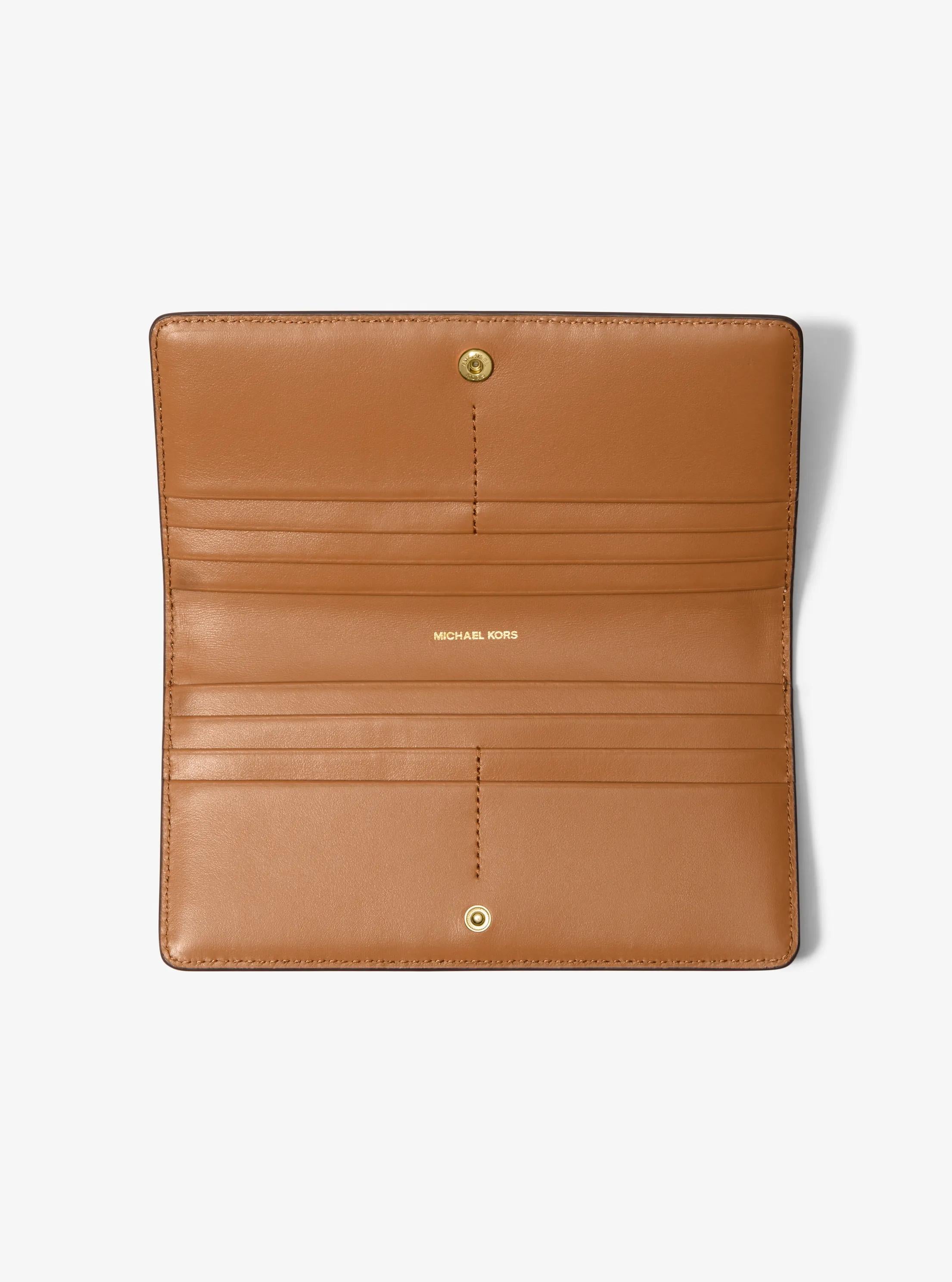 Michael Kors Bryant Large Signature Signature Logo Snap-Front Wallet