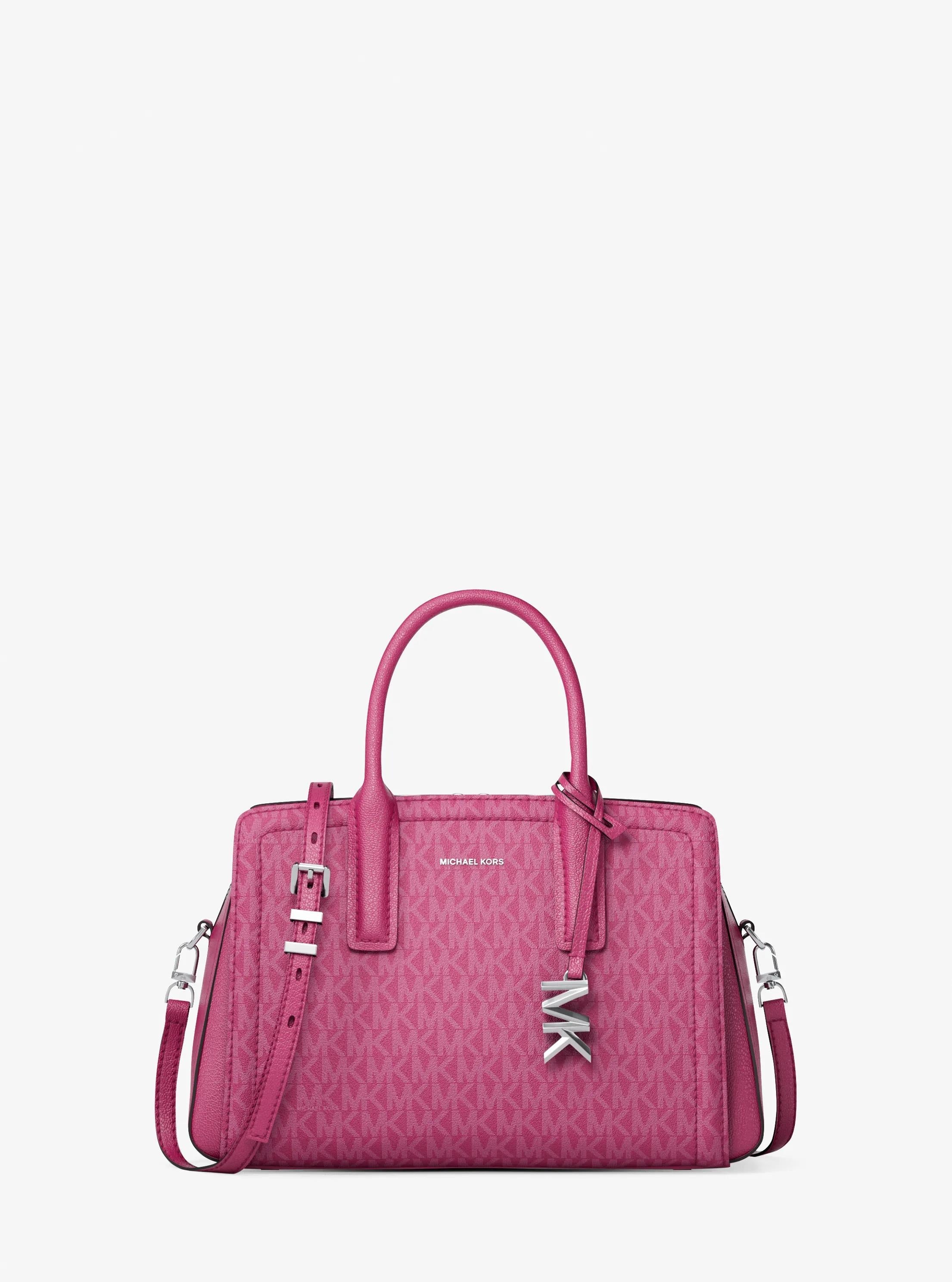 Michael Kors Laila Small Signature Signature Logo Satchel