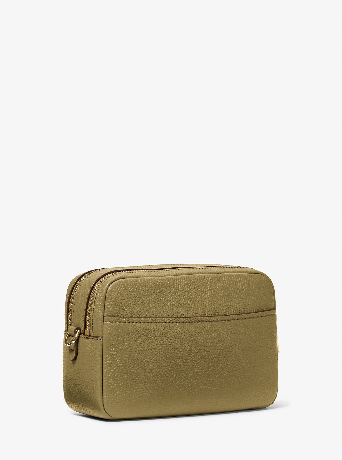 Michael Kors Bryant Medium Pebbled Leather Camera Crossbody Bag Bag