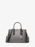 Michael Kors Laila Small Burnished Leather Satchel