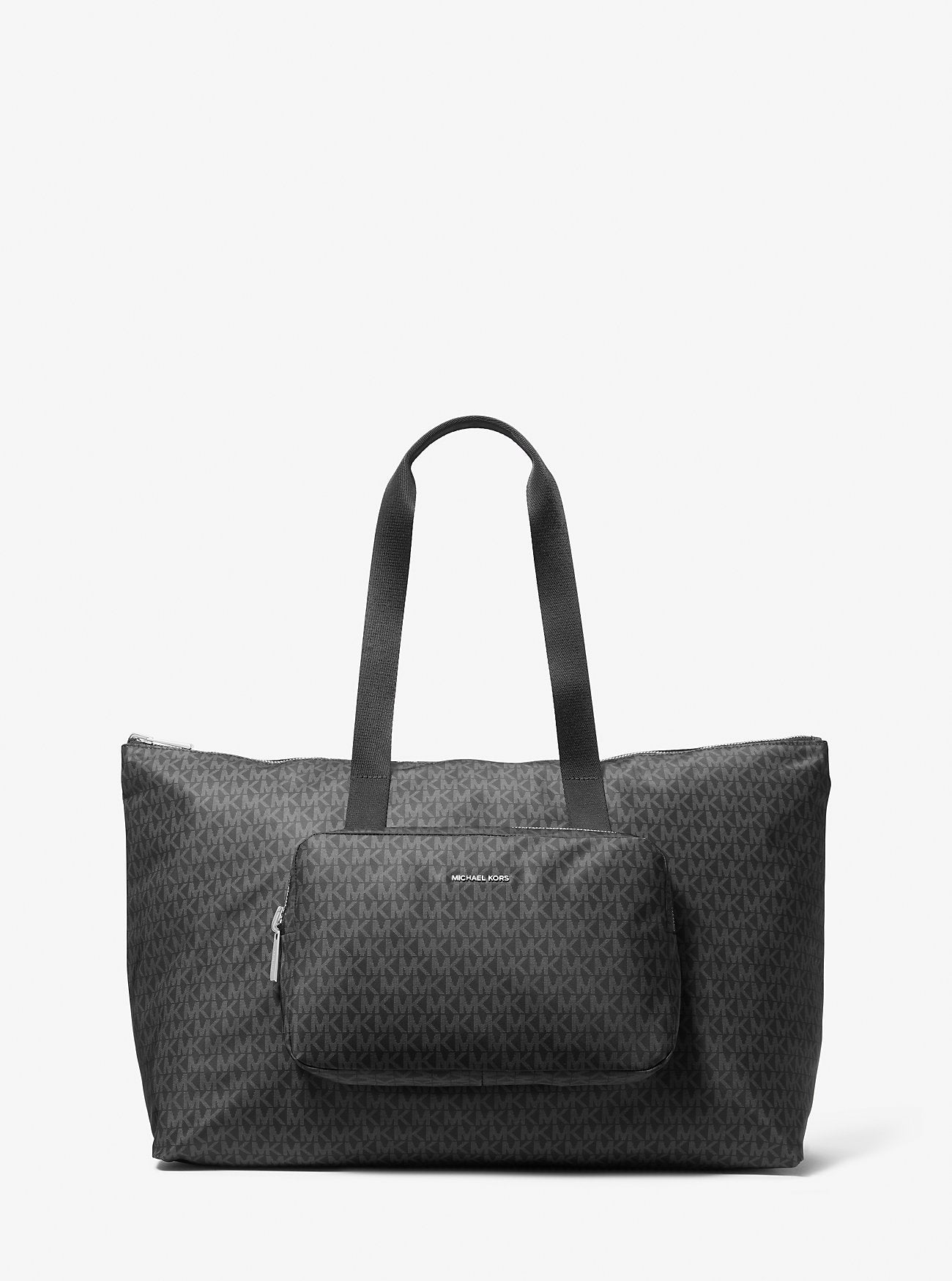 Michael Kors Tanner Large Printed Signature Signature Logo Reversible Packable Tote Bag Work Shoulder Bag