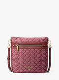 Michael Kors Jet Set Large Signature Signature Logo Printed Crossbody Bag Bag