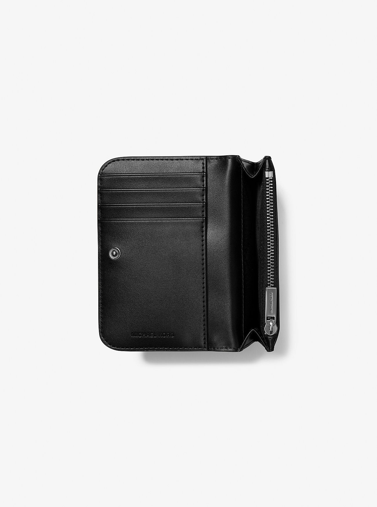 Michael Kors Hudson Pebbled Leather Billfold Wallet
