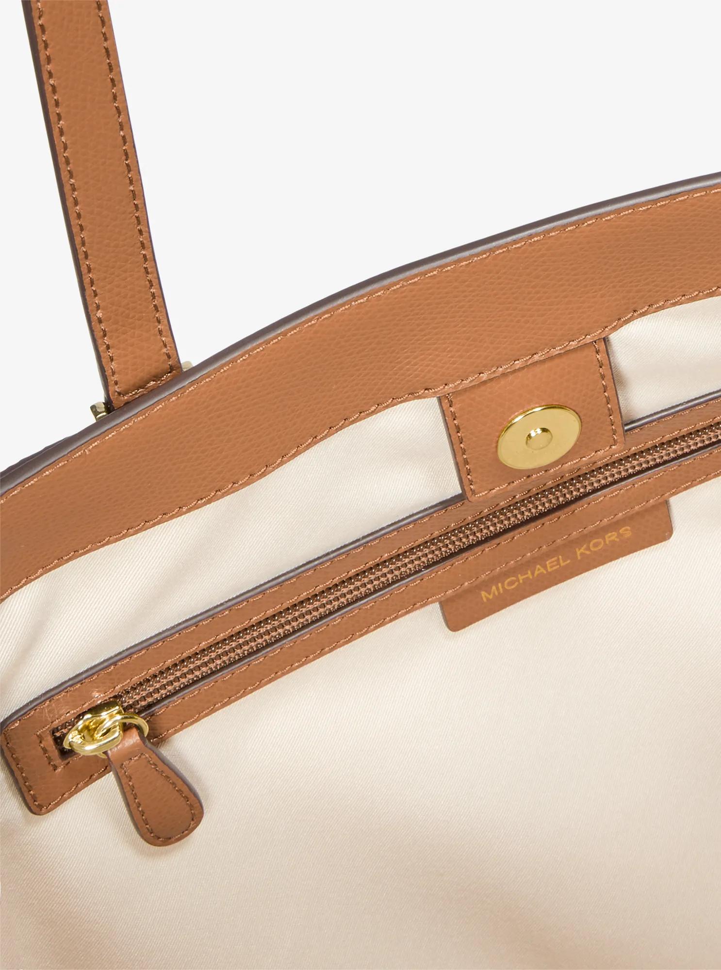 Michael Kors Taryn Large Signature Signature Logo and Leather Tote Bag Work Shoulder Bag