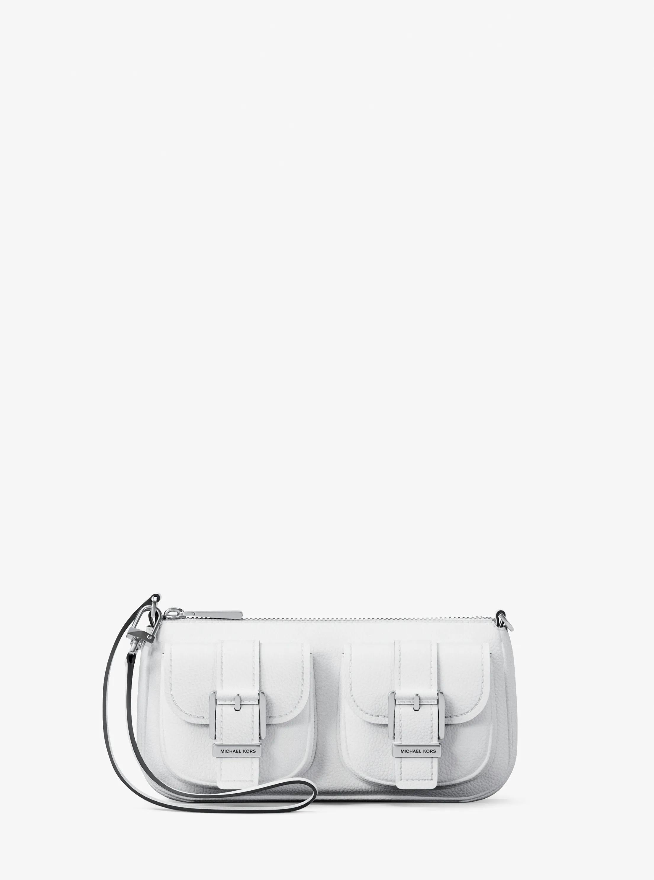 Michael Kors Zoe Small Pebbled Leather Pochette