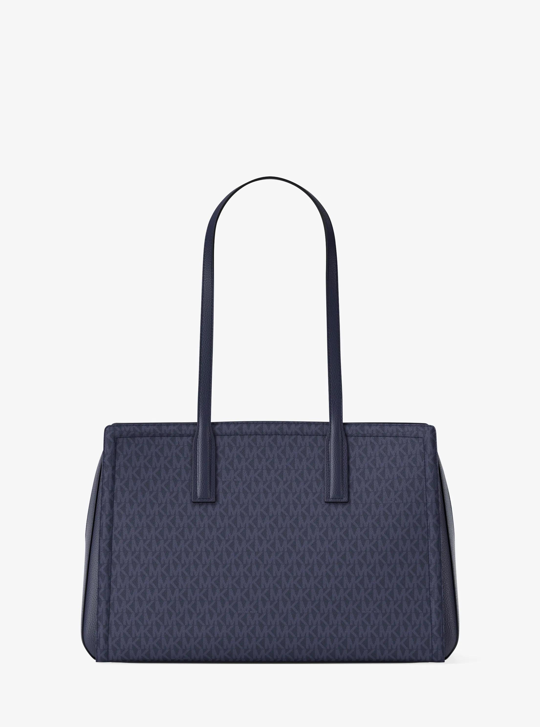 Michael Kors Laila Medium Signature Signature Logo Tote Bag Work Shoulder Bag