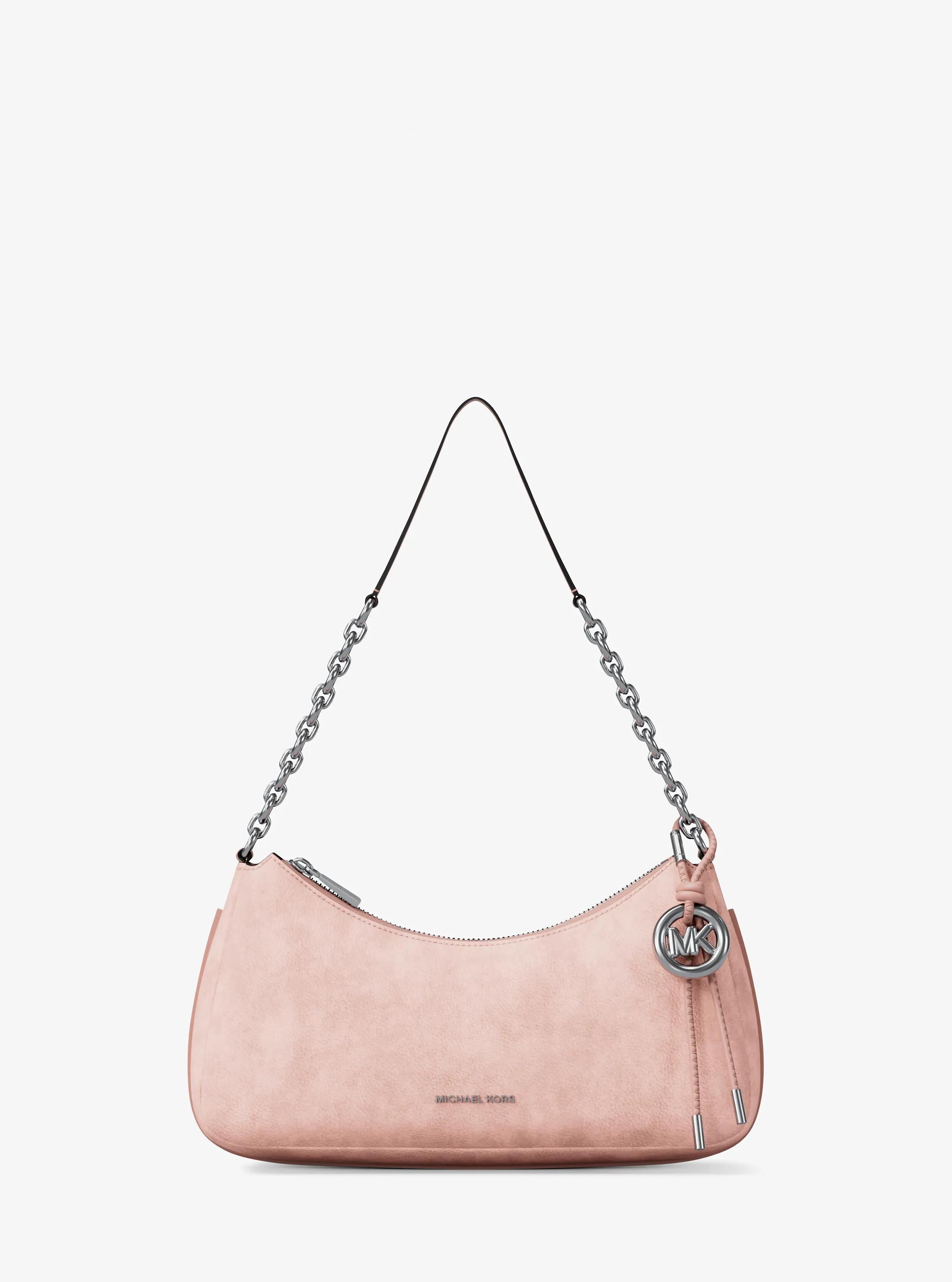Michael Kors Nolita Medium Nubuck Chain Pochette