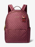 Michael Kors Sable Large Printed Signature Signature Logo Backpack Travel School Bag