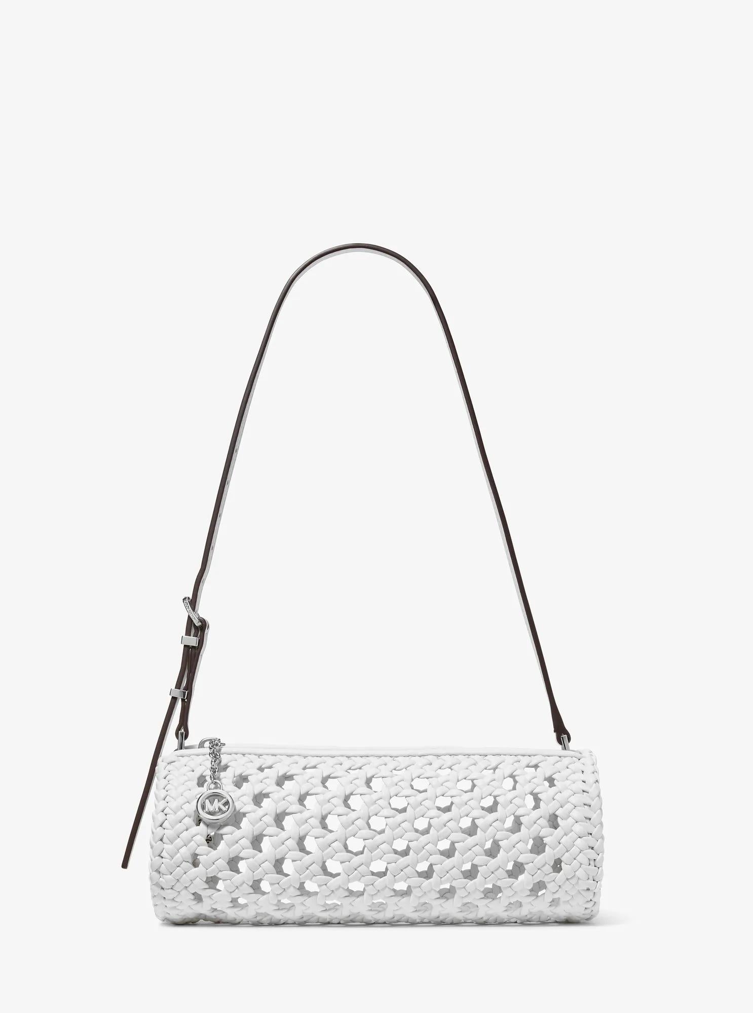 Michael Kors Izzy Small Crocheted Barrel Pochette