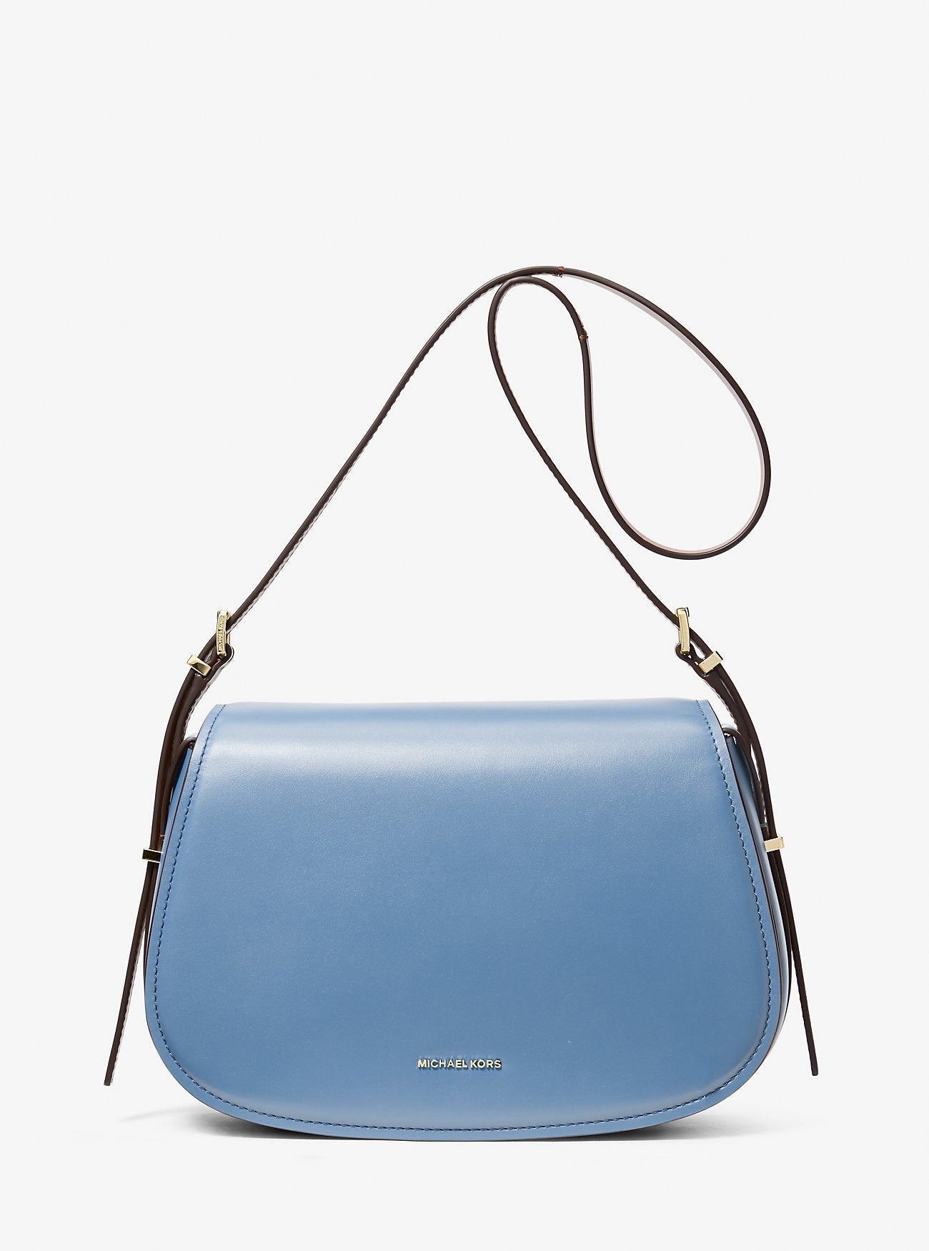 Michael Kors Lydia Medium Leather Crossbody Bag Bag