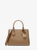 Michael Kors Camille Small Signature Signature Logo Satchel