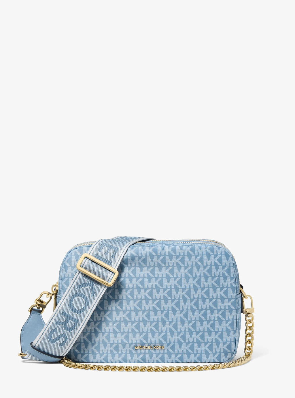 Michael Kors Bryant Medium Signature Signature Logo Camera Crossbody Bag Bag